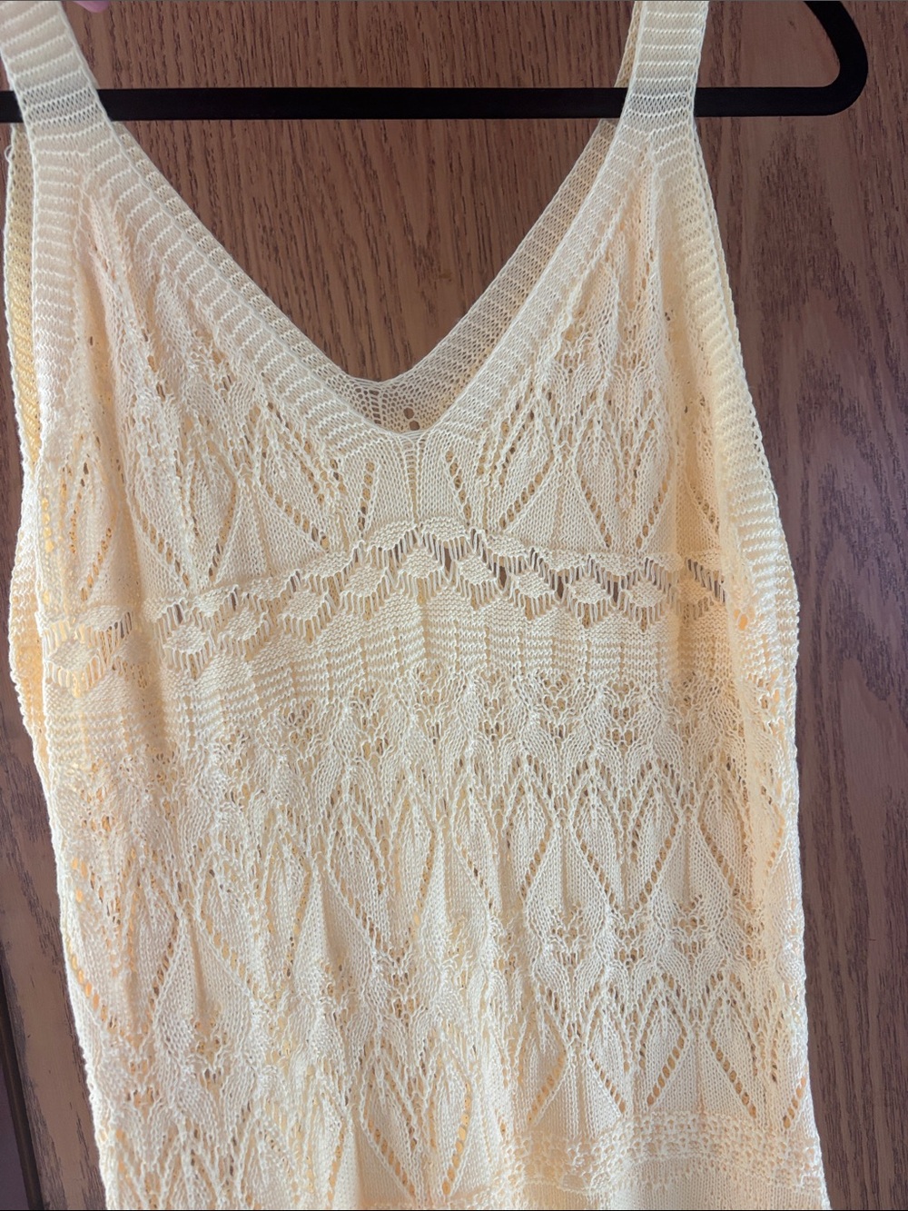 Yellow Beach Maxi dress swimsuit coverup size XL